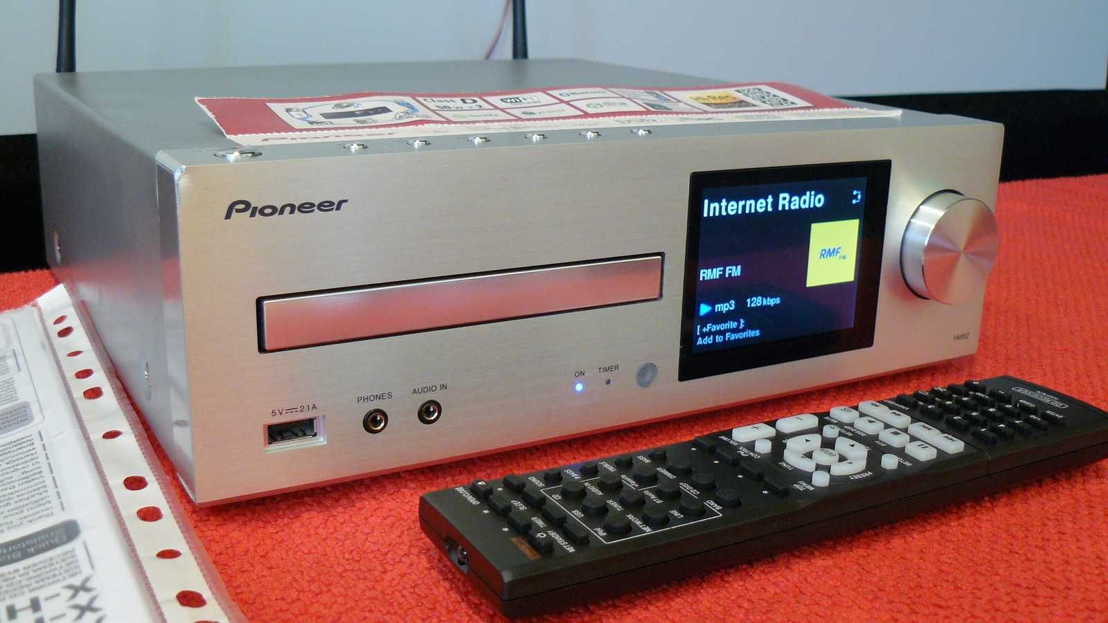 Pioneer XC-HM82 mikro system HiFi 100W DSD FLAC Spotify WiFi Ethernet
