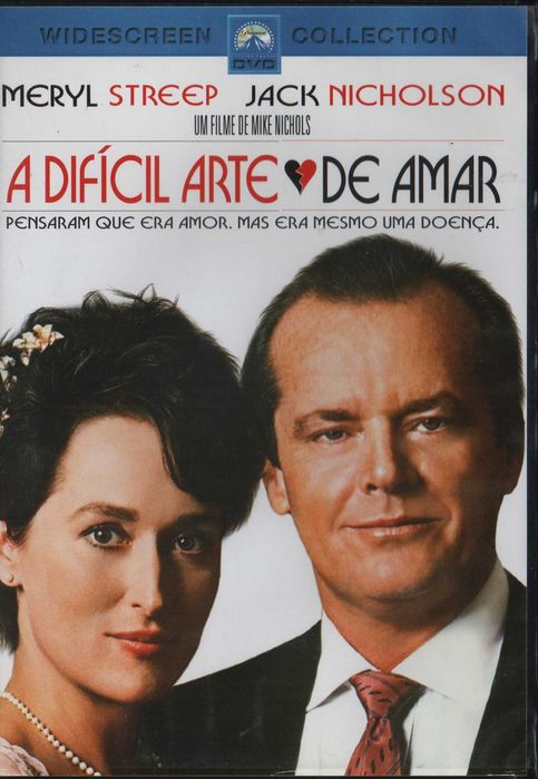 Dvd A Difícil Arte de Amar- comédia - Meryl Streepo/ Jack Nicholson