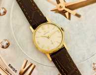Zegarek damski Zenith vintage pozłacany