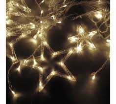 Світлодіодна гірлянда штора 3х1 м Зірки 138 LED