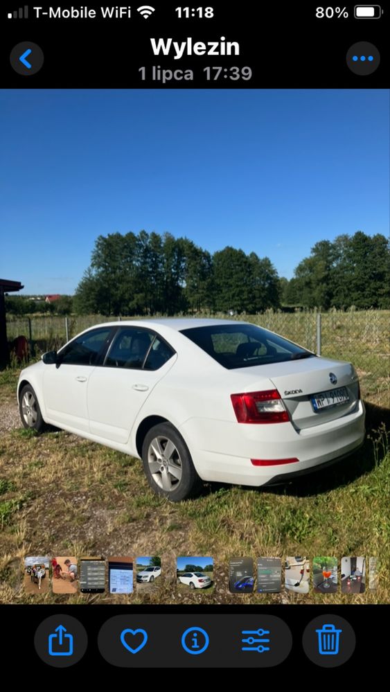 Skoda Octavia 1.4 TSI 2015 rok.
