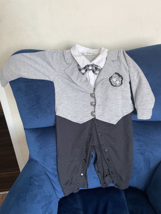 Ubranko do chrztu dla chłopca r80