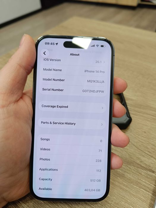 iPhone 14 Pro e-Sim 512Gb Purple