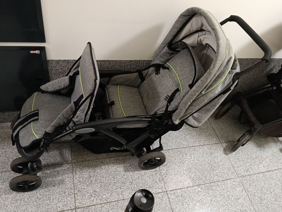 wózek dla dwójki dzieci