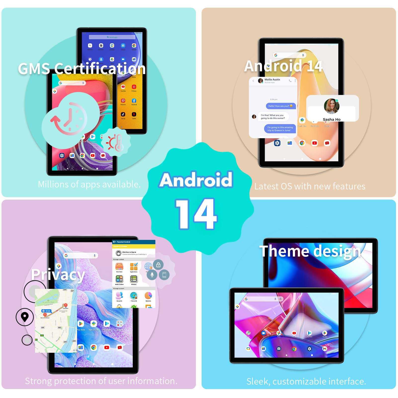 Планшет Legion tab 8-128GB(4+4) Blade pad/14 андроид/8000 mA/ч