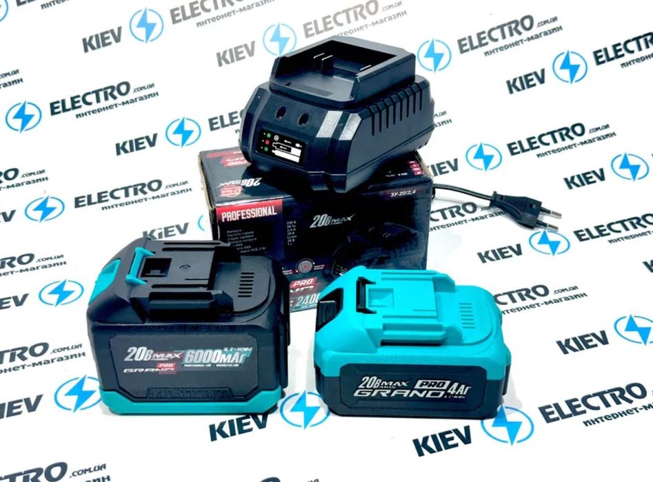 Акумулятор Grand 20B/6Ач (Аккумулятор GRAND 20V/6Ah) В наличии !!!