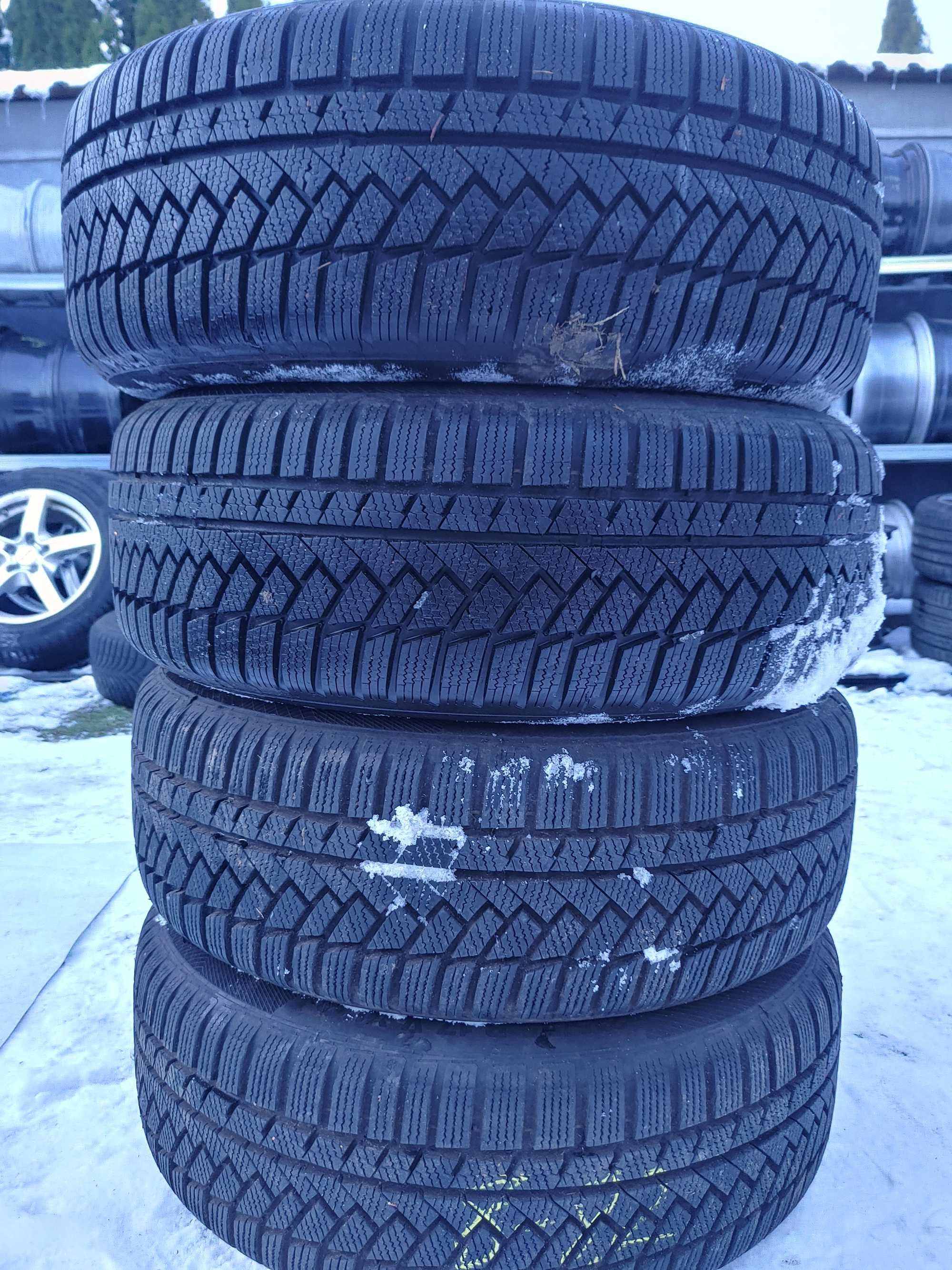 felgi koła zima hyundai kona 215/55r17 czujniki continental 2019r 8mm