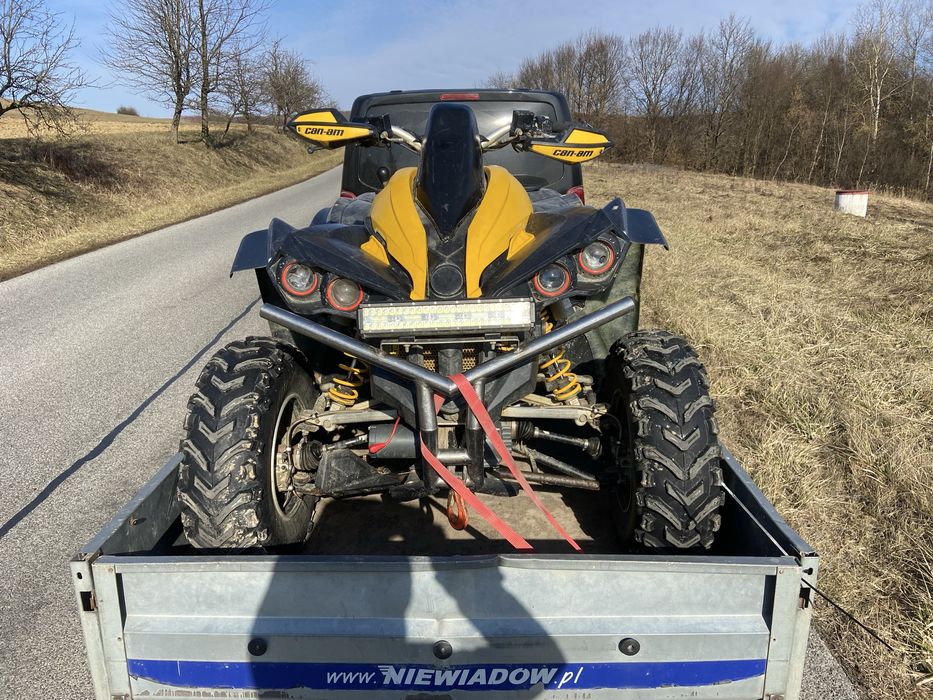 Wahacz piasta zwrotnica Dyfer dyferencjał most  can am renegade 800r