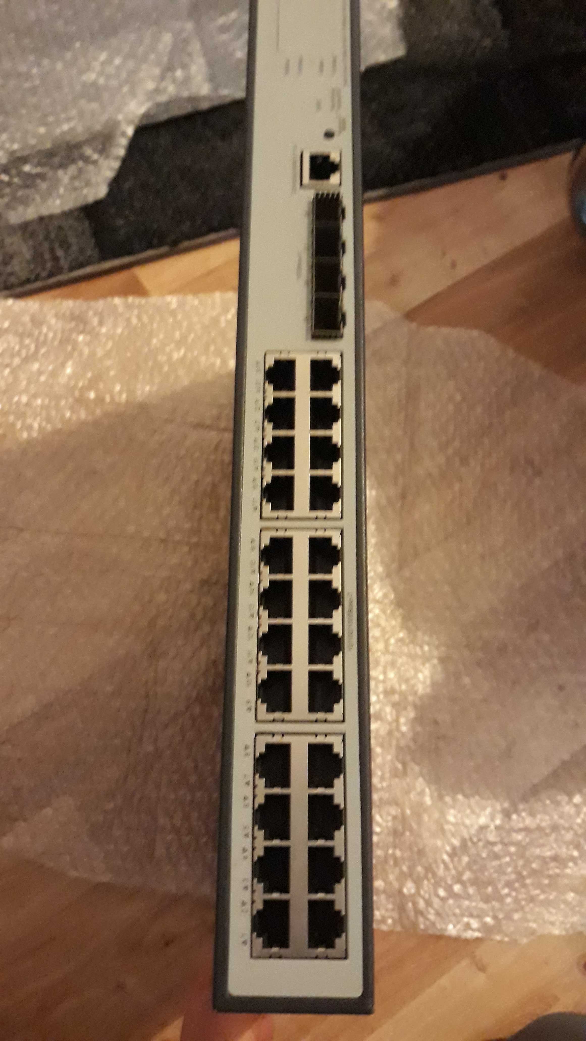 Switch HP 007A JE007A V1910-24G-PoE 24 porty zarządzalny sieć RJ 45