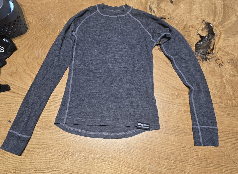 Bluza koszulka termo 100% merino Ullrokken