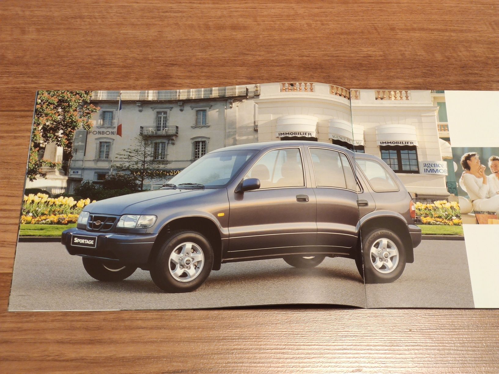 Prospekt katalog folder KIA SPORTAGE - 1999 r. -