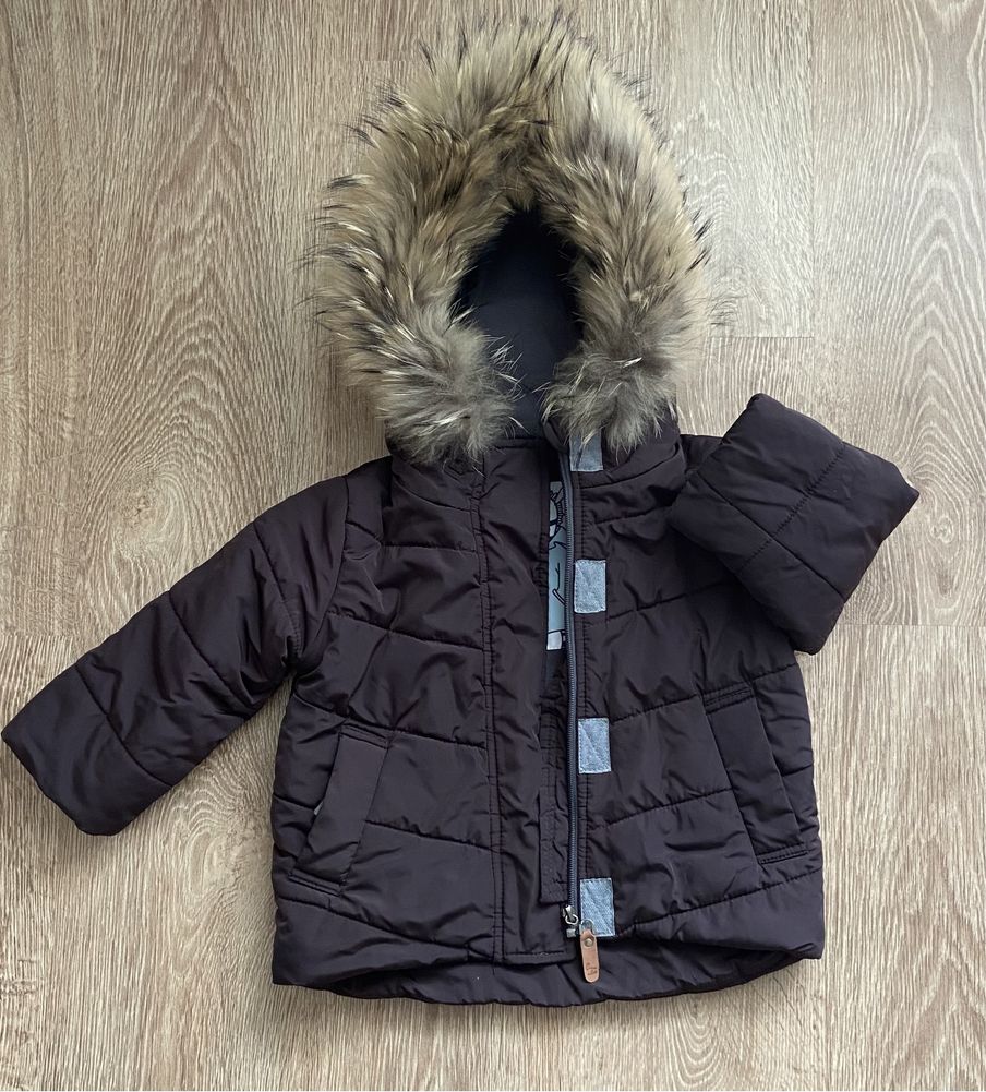 Зимовий комплект  куртка і полукомбінезон