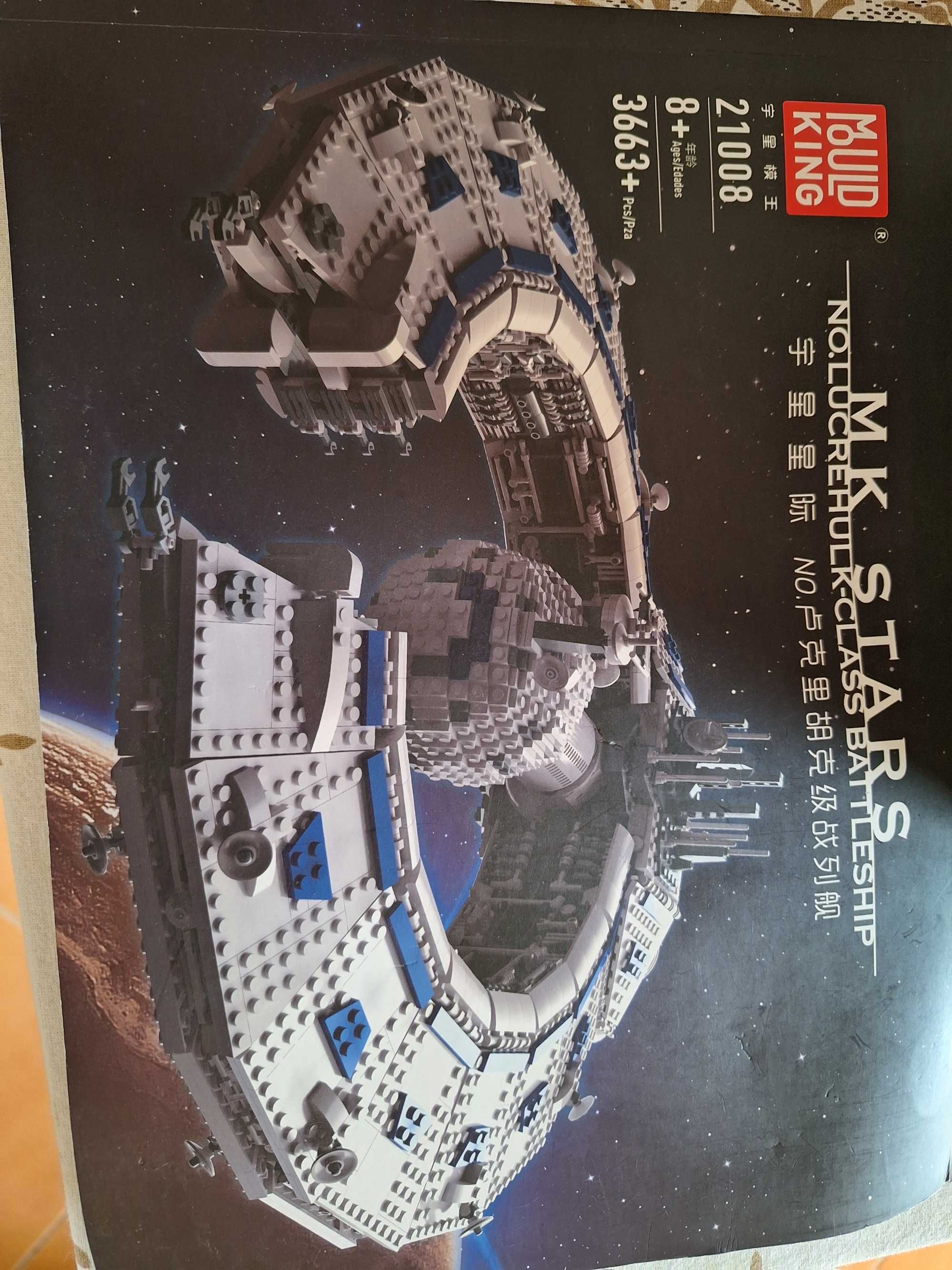 Navio de controle estelar Lucrehulk UCS|3663 peças compativel com Lego