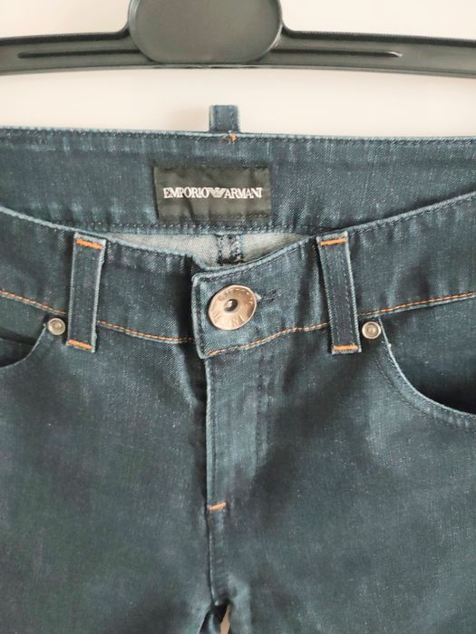 Damskie jeansy Armani jeans Straight  Stretch W26 L32