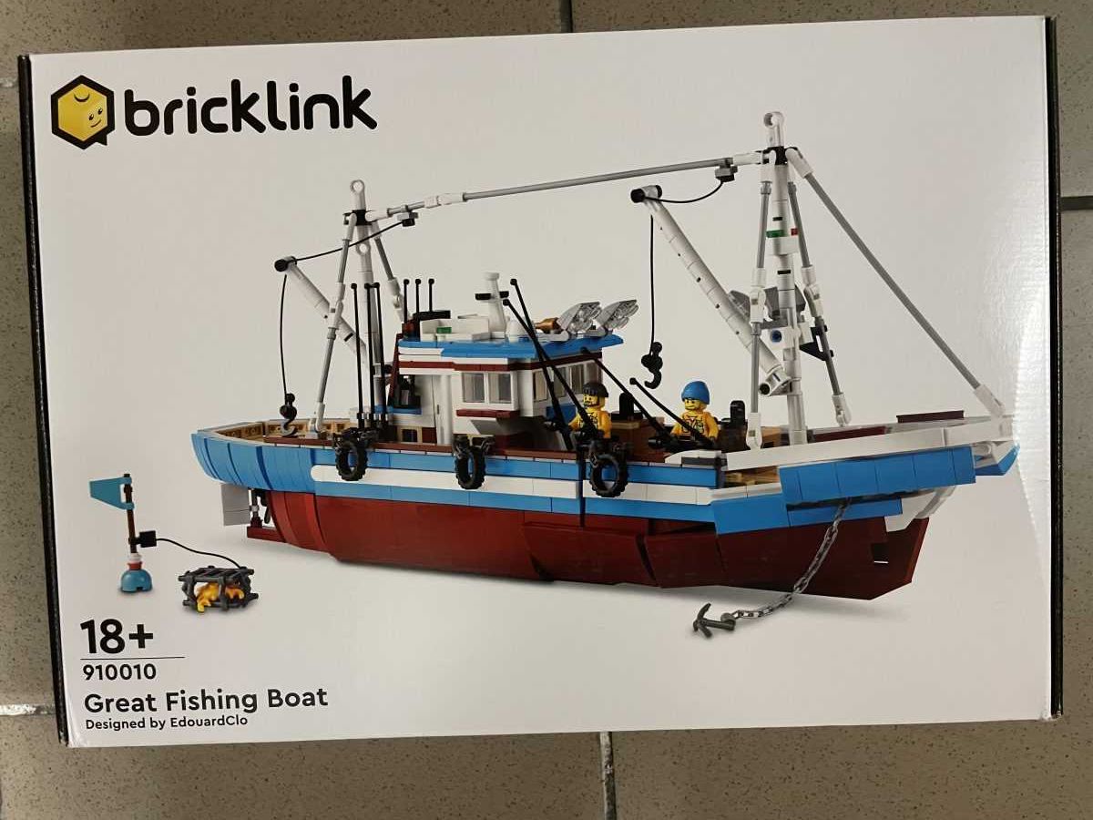 LEGO 910010 BrickLink - Duży kuter rybacki