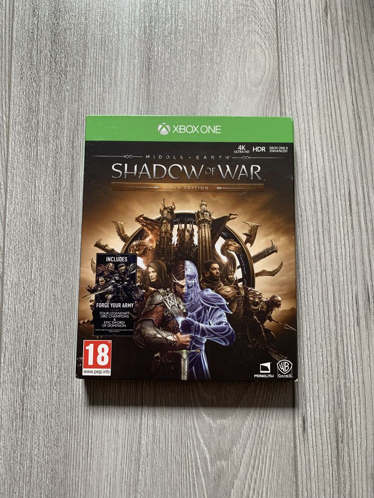 Middle Earth Shadow Of War Gold Edition