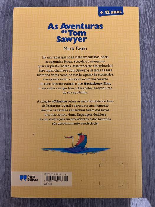 As Aventuras de Tom Sawyer - Livro