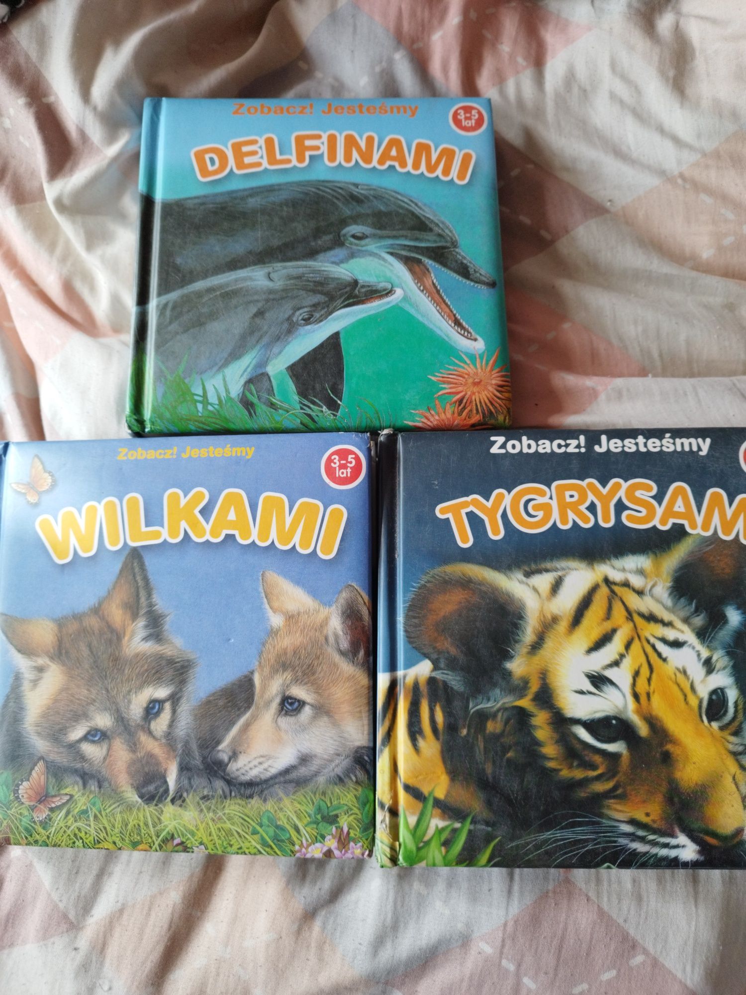 Seria pt.,, Jesteśmy wilkami,tygrysami ,delfinami ''dla dzieci 3/5 lat