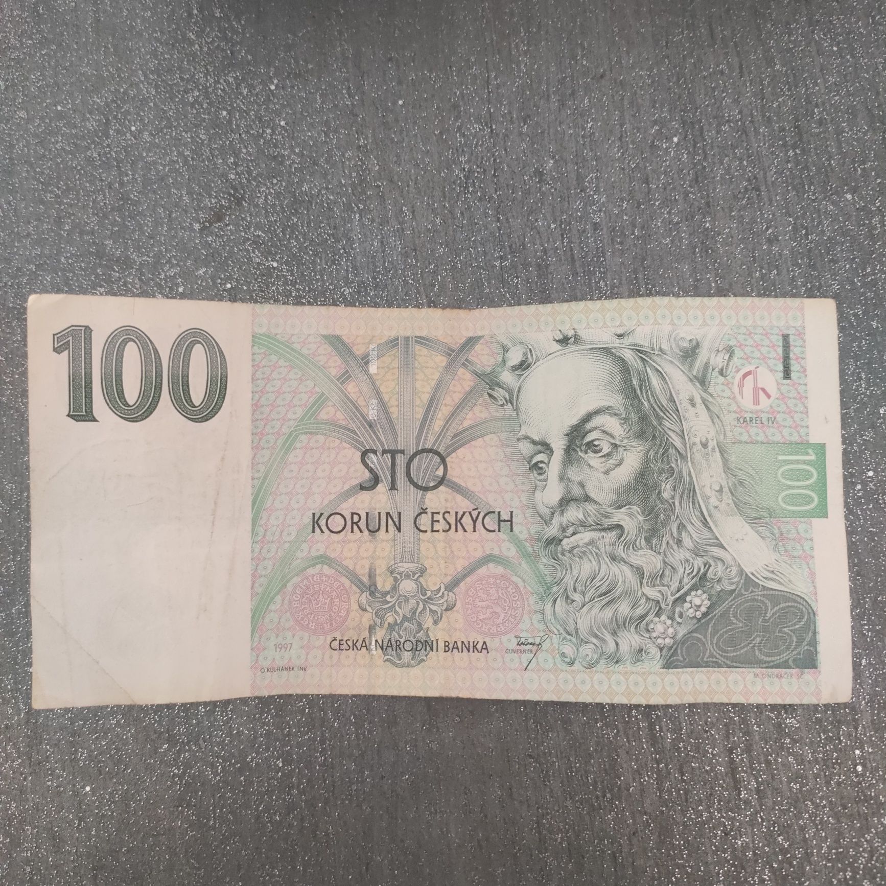 KORONY CZESKIE banknot 100 KORON CZESKICH   1997 rok