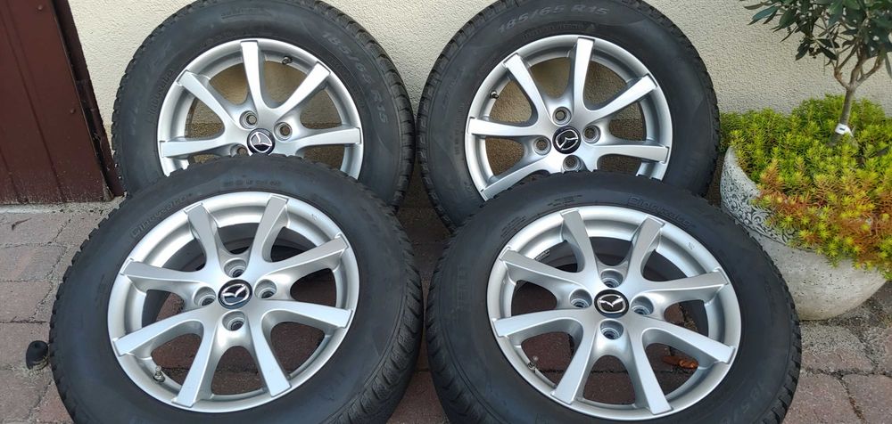 Koła Felgi 15 cali Opony 185/65/15 Mazda 2 DJ