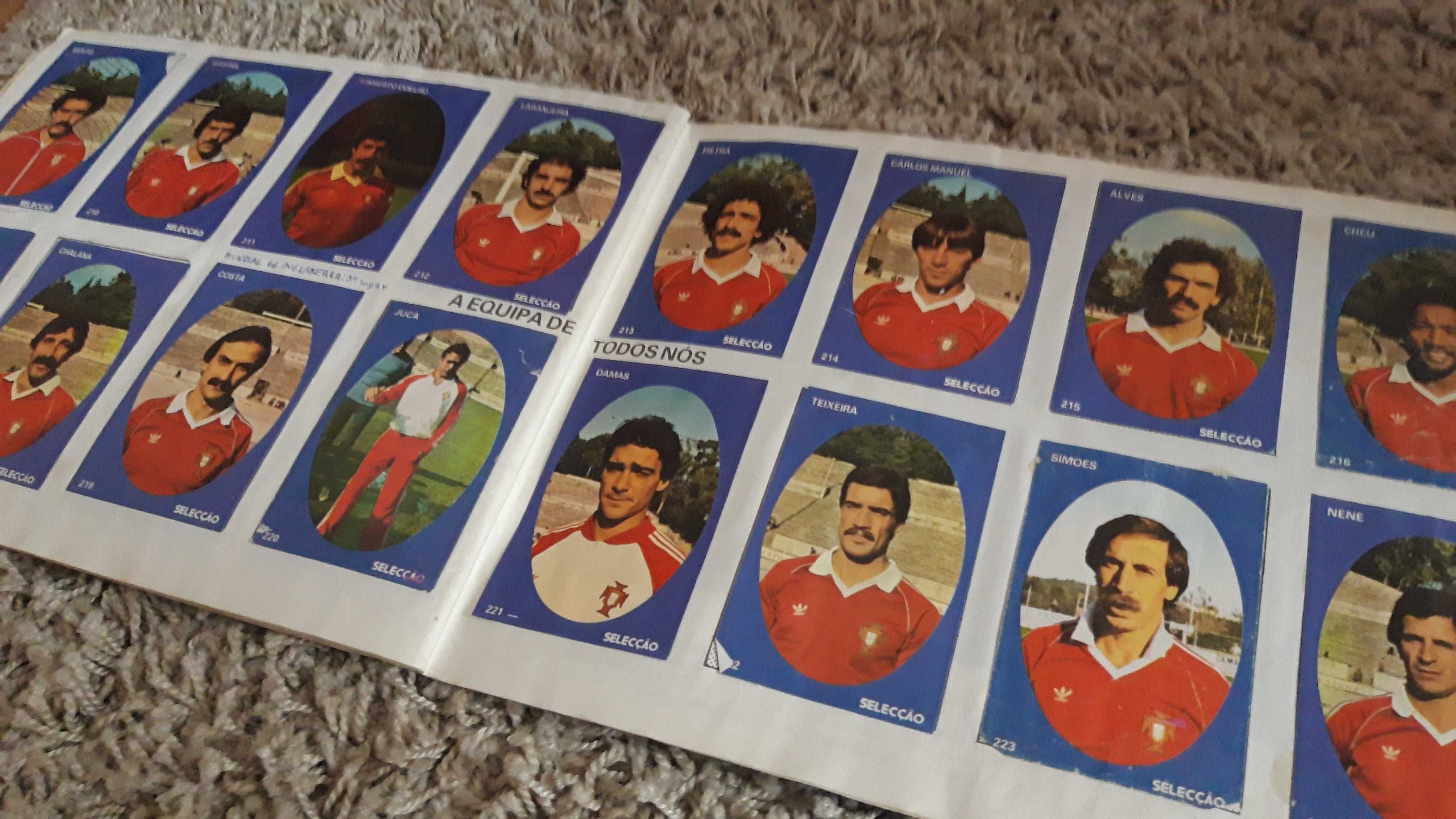 Caderneta de cromos Equipa (1980; completa)