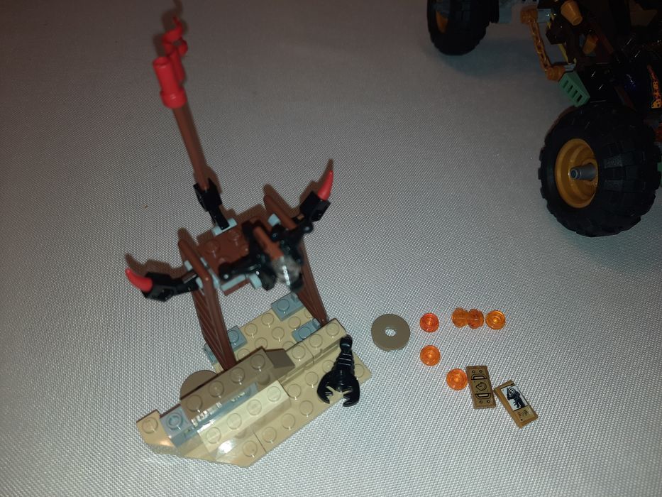 Klocki LEGO 70589 Ninjago pogromca skał autko auto Stan bardzo dobry