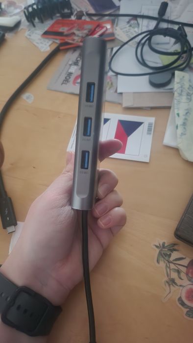 Hub typu C Pro, koncentrator uniwersalny