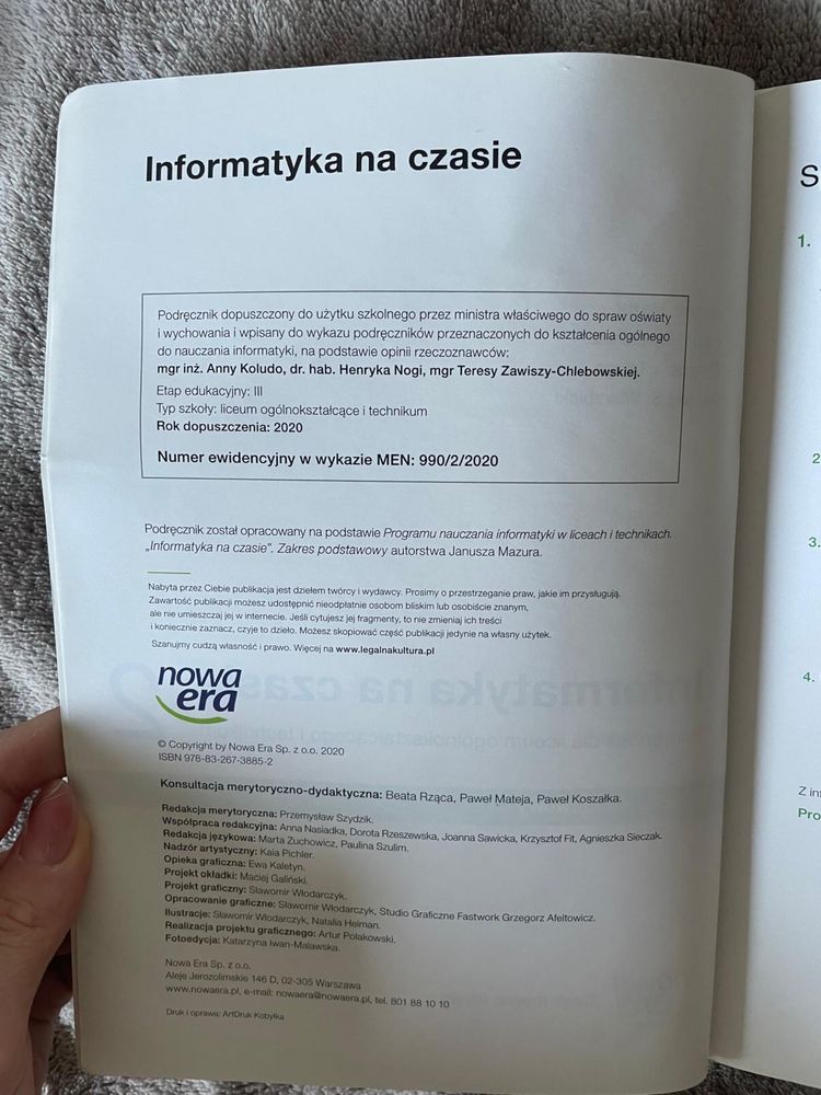 Informatyka na czasie 2 podrecznik