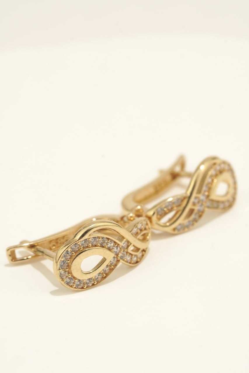 Złote kolczyki 14K 2,07g