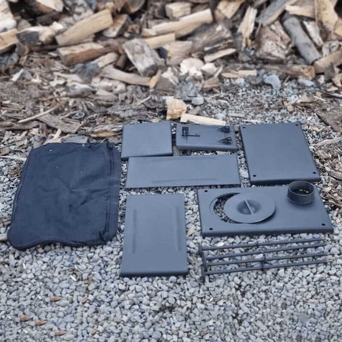 ЗНИЖКА! Буржуйка ! Розбірна булер'ян пічка камін піч печка печь камин