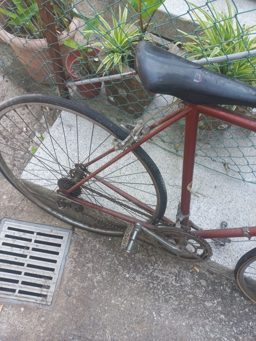 Bicicleta de corrida vintage