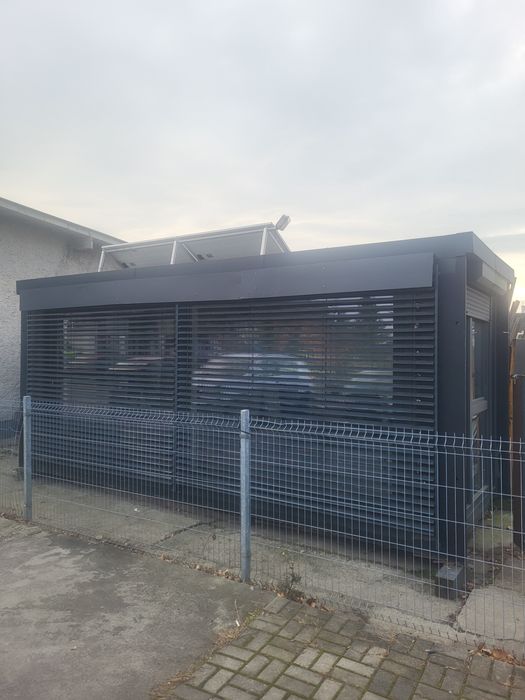 Domek mobilny stalowy