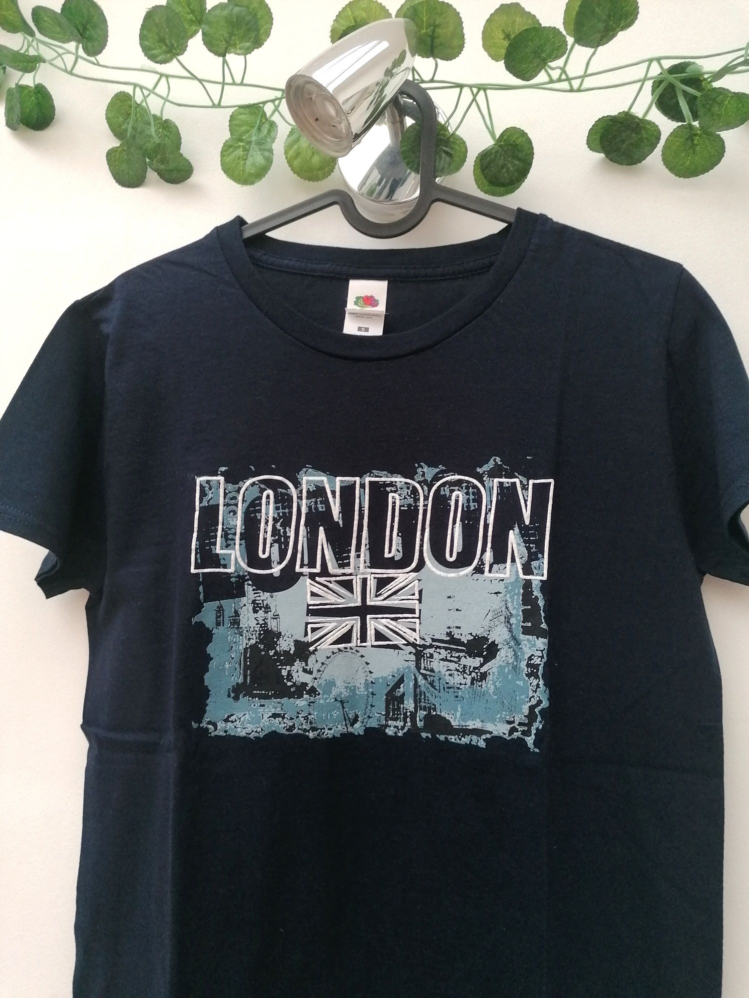 T-shirt London Azul Escura