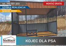 Typowy Kojec dla Psa - Producent | Różne Wymiary - Maj-Blach