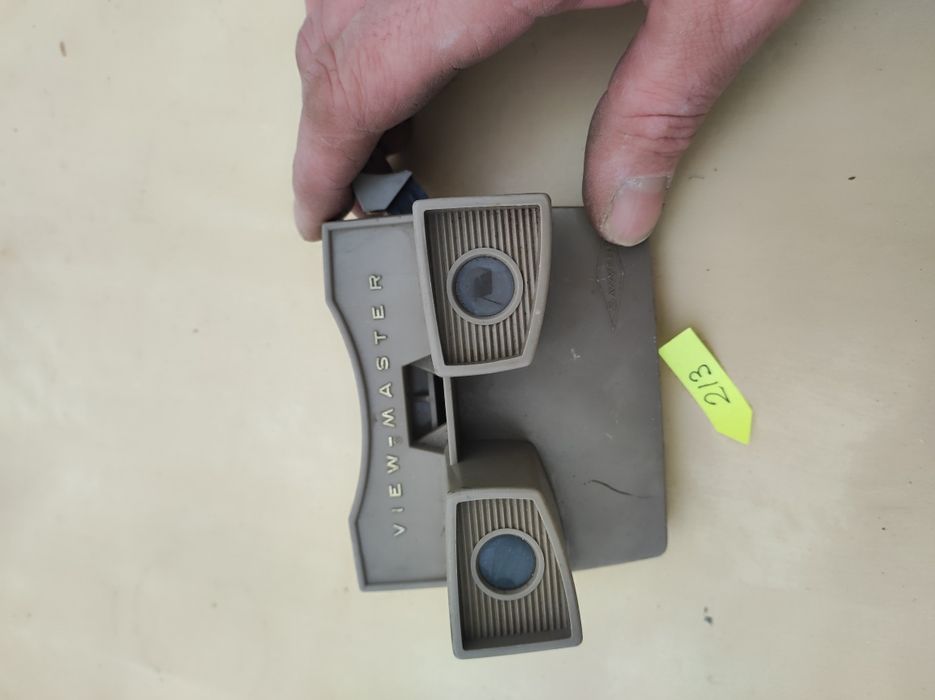 (211) stereoskop dla oglądania trzech wymiarowych zdjęc lata 60/70-te