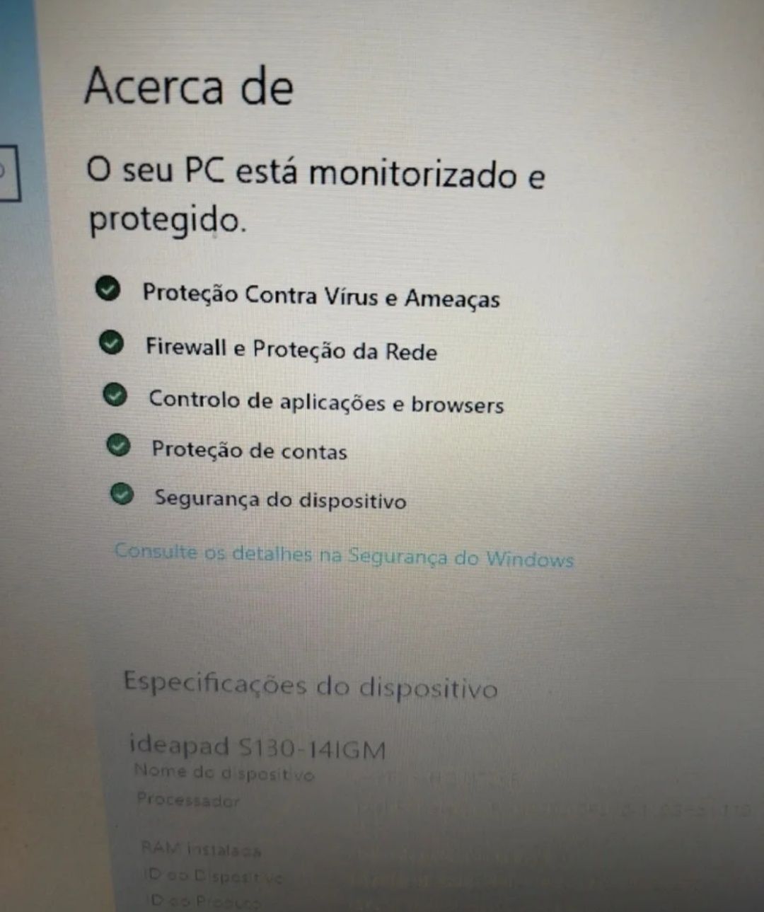 Computador  Portátil Lenovo