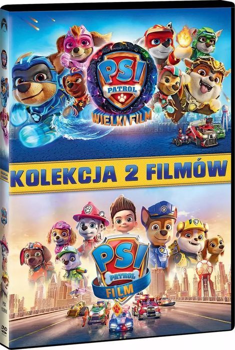 Psi Patrol. Kolekcja dwóch filmów, 2 DVD. Galapagos