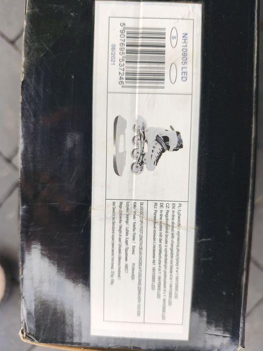 Rolki 31-34; 4 w 1. Kółka LED.