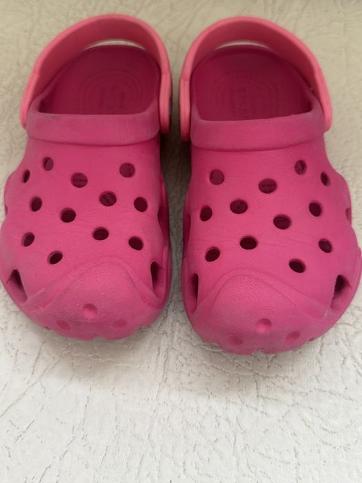 Продам кроксы для девочки розовые