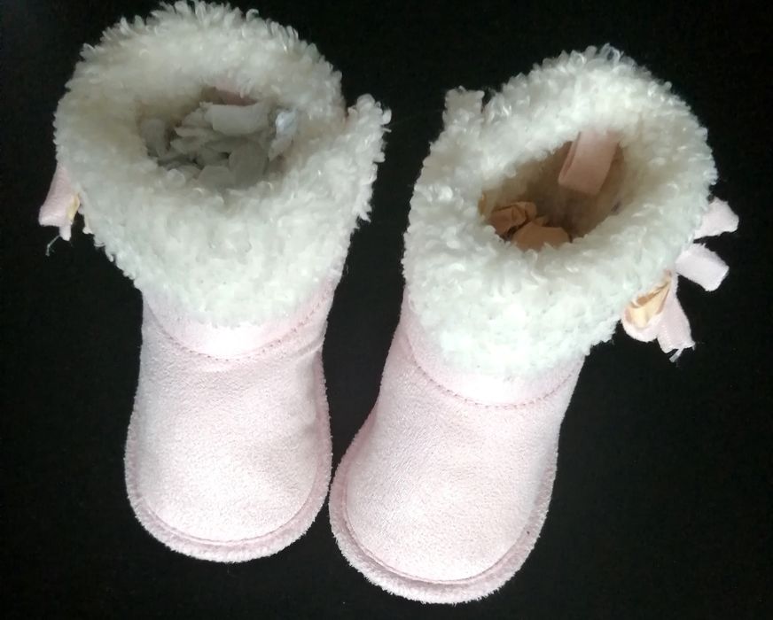 Kozaczki niemowlęce dziewczynka