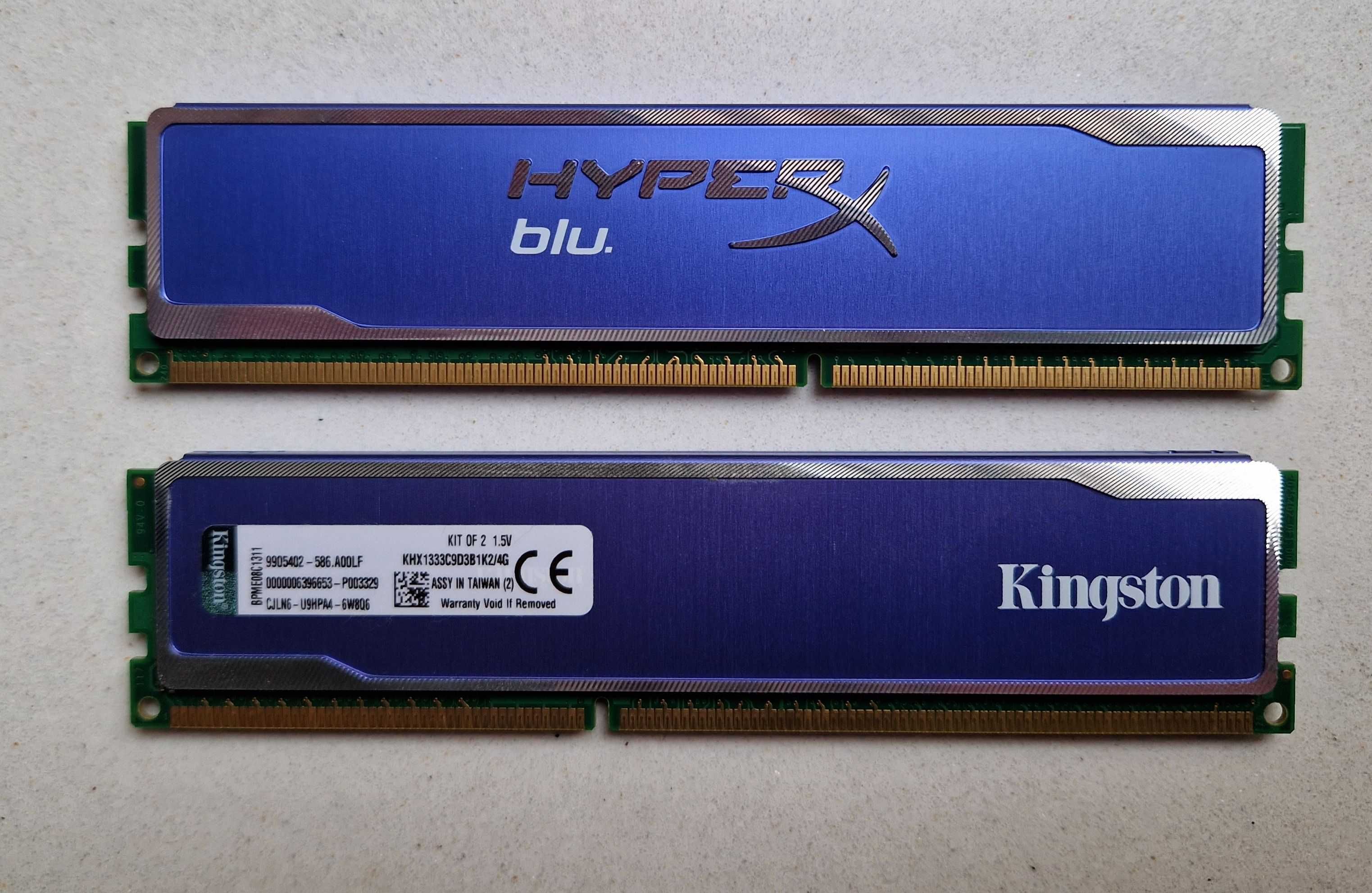 Pamięć RAM DDR3 - 2 kości, 2x2GB, WAW