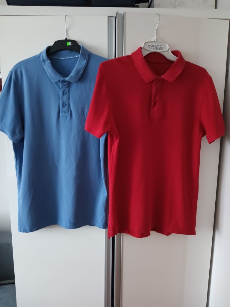 Koszulka polo -zestsw 2 sztuk w rozmiarze L
