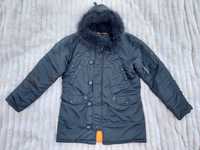 Мужская зимняя куртка аляска Alpha Industries Slim Fit N-3B Parka