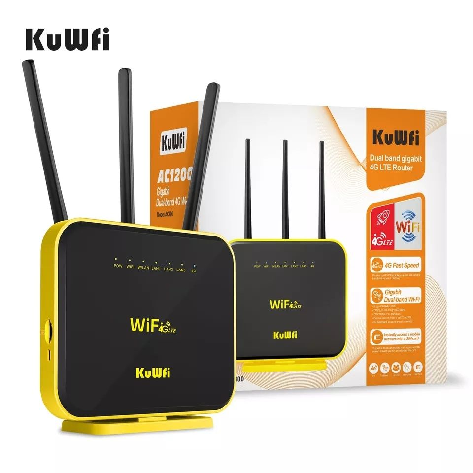 KuWFi C-900 Беспроводной Маршрутизатор 4G LTE WiFi Роутер