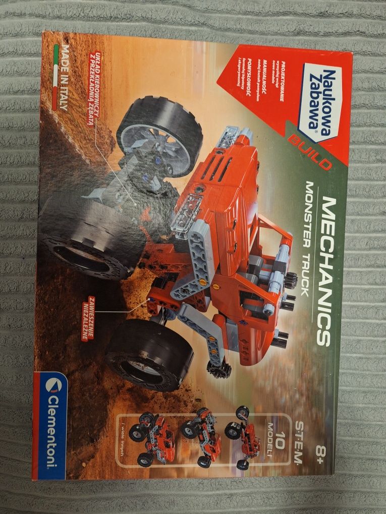 Klocki Clementoni Monster Truck 10w1 auto samochód 8+ jak lego technic