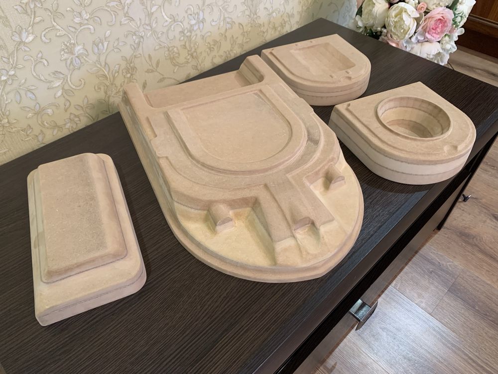 Фрезеровка матриць, 3D моделі для вакуумної формовки.