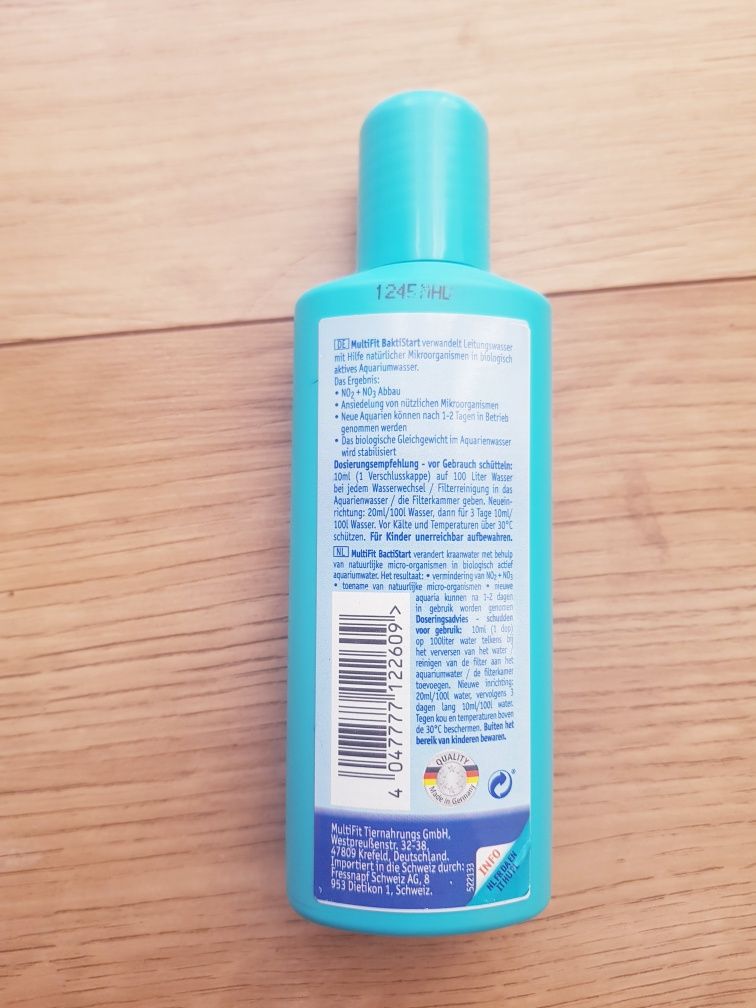 Preparat do uzdatniania wody do akwarium Multi Fit  Baktistart 1000ml
