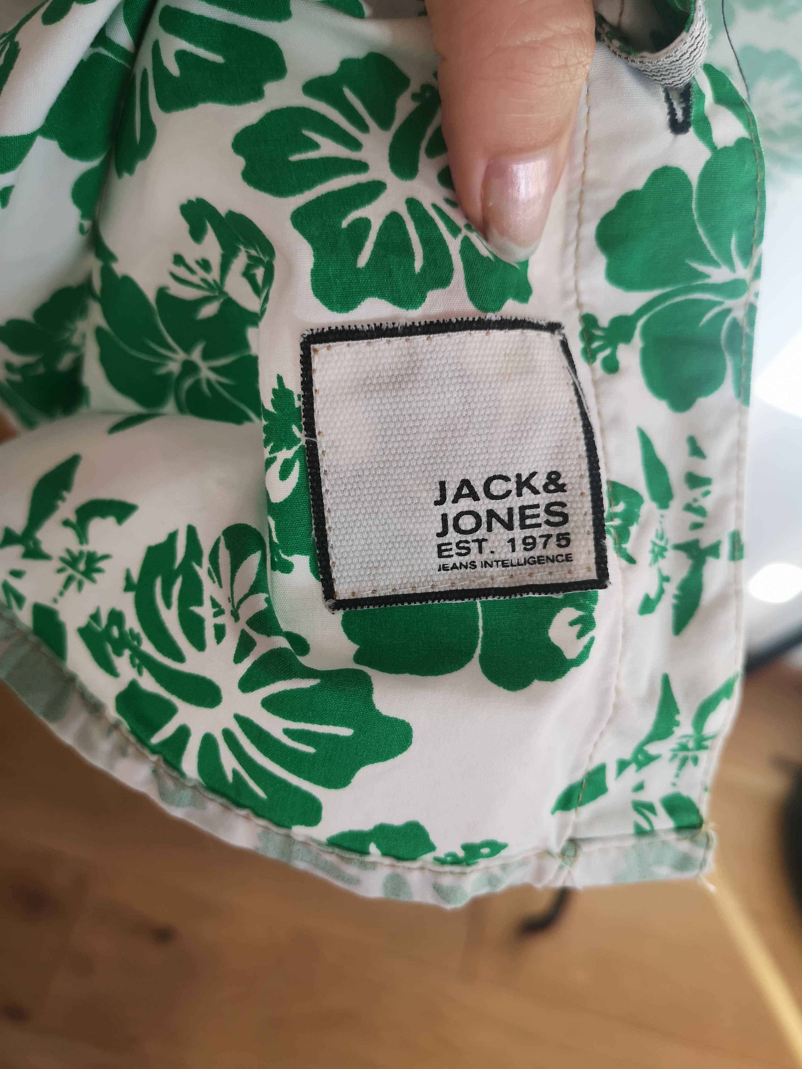 Jack & Jones koszula z krótkim rękawem kwiaty 38/M