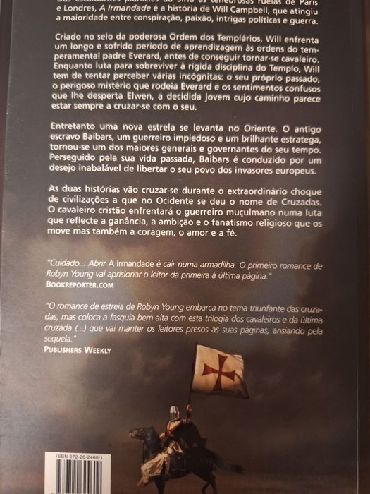 Livros Irmanda, Cruzada e Requiem de Robyn Young