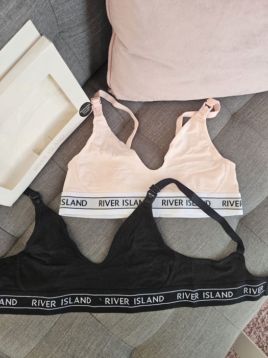 Новий бюстгалтер (топ) для годування River Island, без кісточки XS 1шт